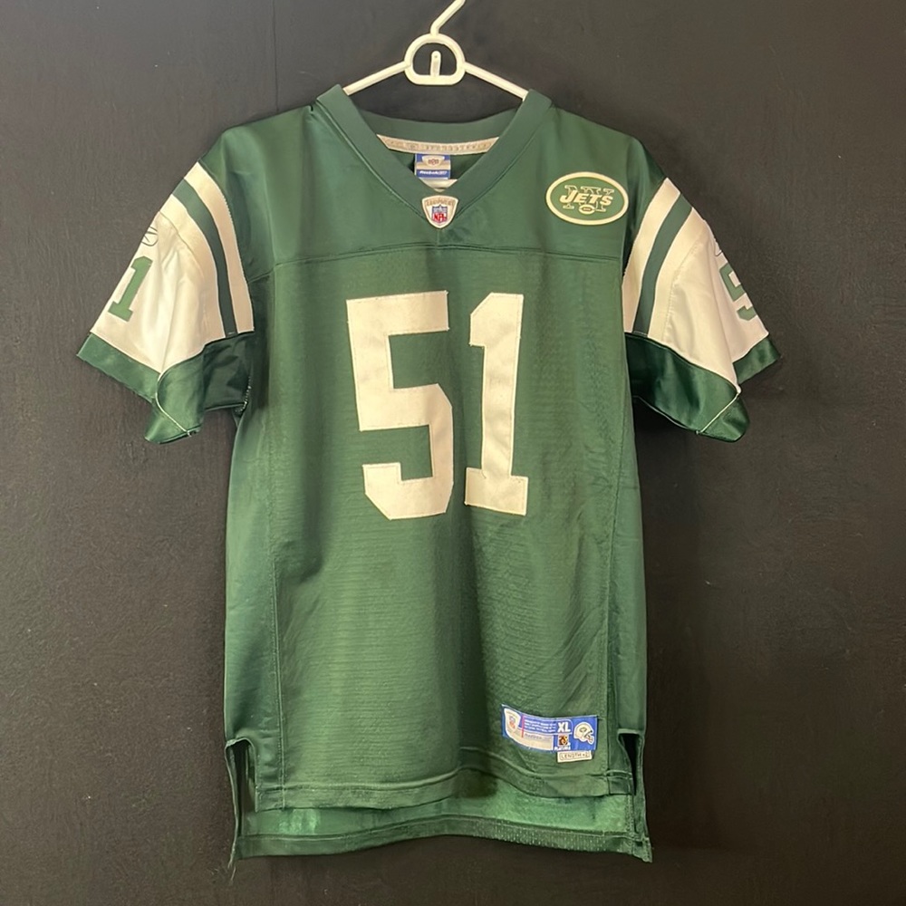 NY Jets Vilma 51, NFL & Reebok size XL